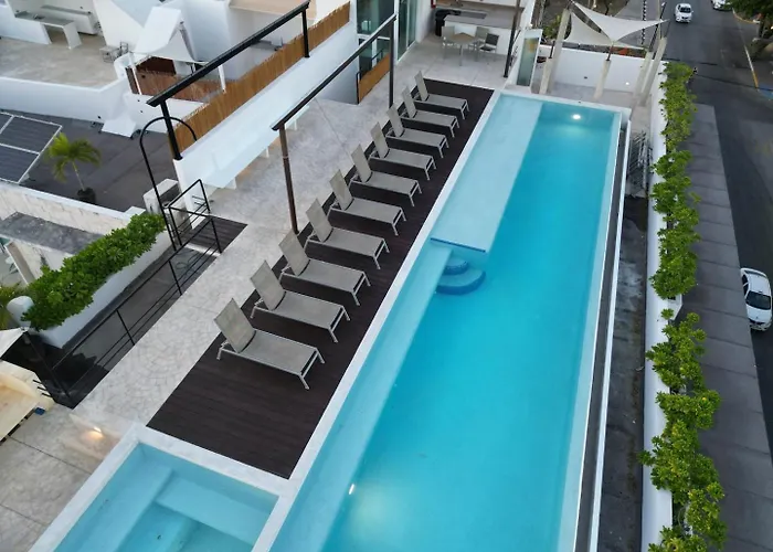 Seaview Roof Pool And Hammock 3 Blocks From Playa del Carmen